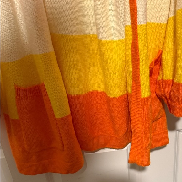 Disney Orange and Yellow Halloween Cardigan - Picture 3 of 6
